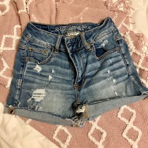 American eagle denim shorts